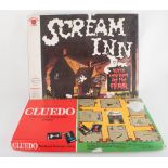 Vintage toys and board games, to include Scream Inn, Scrabble, Lego, Fisher Prices toys boxed,