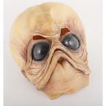 Star Wars, Cortina Band charactor detailed rubber mask, by Cosplay, 1980s.