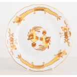 Meissen plate, diameter 19cm.