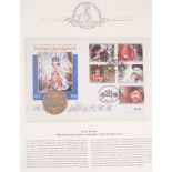 Four albums, First Day Covers and coins.