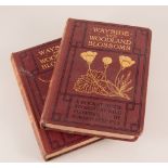 Edward Step, three volumes, Wayside and Woodland Blossoms (pocket guide), and Thomas Moor, 1851,