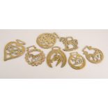 Collection of twenty six horse brasses (26)