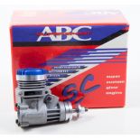 Two SC R/C glow engines 15ABC,