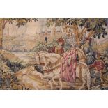 French tapestry "Le Roman de La Rose", and one similar, "The Royal Hunt tapestry", by Marc Waymel,
