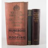 Kelly's Dictionary of the Building Trade 1929, plus other books on carpentry, railway locomotives,