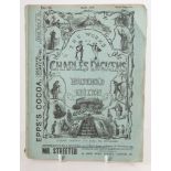 Charles Dickens, Household Edition, number 1-7; 10-42; 44-59; and 61-77, 1871 f.