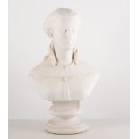 A Copeland Parian bust, Princess Alexandra, 34cm.