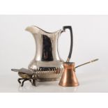 Metal ware, including , pewter, copper and silver plated wares,