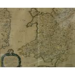 T. Kitchin, hand-coloured county boundary map of Rutland, circ.