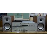 Cambridge Audio Azur 540A integrated amplifier, and 640C hot CD player,