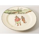 Royal Doulton golfing seriesware plate "Every Dog has his Day and Every Man has his Hour" D3395,