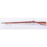 Victorian style rifle, full stock, the lock bearing the mark Tower and with Crowned VR, modern,