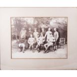 Boer War interest, and a framed photograph of British and Boer commanding officers, 21cm x 28cm,