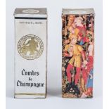 Champagne: Taittinger Comtes de Champagne, Extra Dry 1964, (two bottles, boxed).