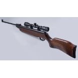 Edgar Brothers MOD.60 air rifle, .22 calibre, with Hawke sights, 113cms overall.