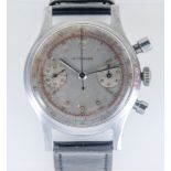 Wittnauer - A gentleman's stainless steel chronograph, circa 1960's,