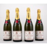 Champagne: Moet et Chandon, Dry Imperial, 1964, (four bottles).