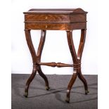 French mahogany dressing table, circa 1900,