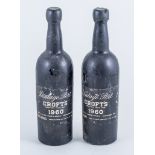 Port: Croft Vintage Port 1960, (2 bottles).