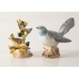 Beswick model of Golden Orioles, No. 926 and a Cuckoo, No. 2315, (2).