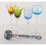 Glassware, including champagne flutes, glass bowls, etc.