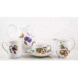 A Quantity of Royal Worcester "Evesham" oven to table ware, plates, casseroles, open roasters,