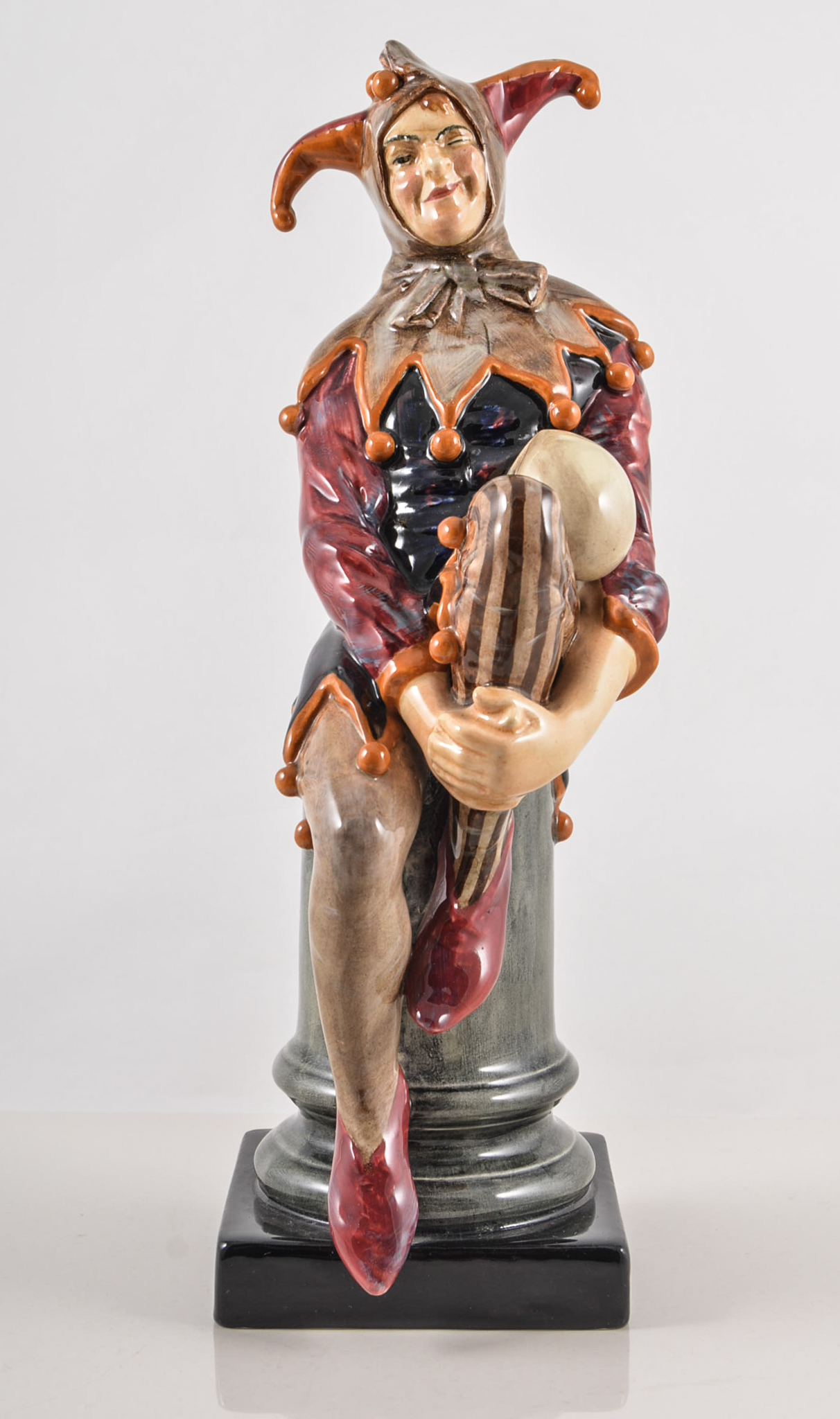 Royal Doulton figurine "The Jester", HN1702, height 18cm, damaged.