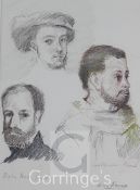 Dom Ramos, based on a portrait by Giovanni Battista Morono (c.1521-1579) and by Alessandro ("Il
