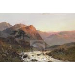 Frederick E. Jamiesonpair of oils on canvas,Highland river scenes,signed,20 x 30in.