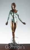 Jonathan Wylder (b.1957) A limited edition bronze; 'Victoria I', signed, numbered 4/24 and dated