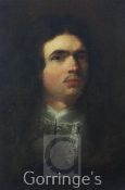 17th century Italian Schooloil on canvas,Bust length portrait of a gentleman,20 x 14in.