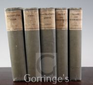 Austen, Jane, (ed. R W Chapman) - The Novels, 5 vols, Oxford, Clarendon Press 1923, illus. edition