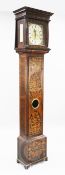 Robert Williamson of London. A William & Mary walnut and marquetry eight day longcase clock, the