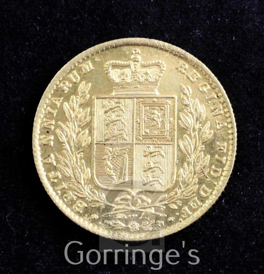 A Victoria gold sovereign, 1881, Good VF, - Image 2 of 2