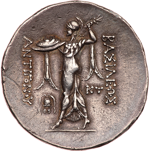 Macedonian Kingdom. Antigonos II Gonatas. Silver Tetradrachm (17.03 g), 277/6-23. Amphipolis, ca. - Image 2 of 2