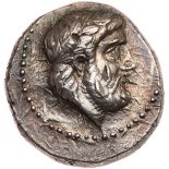 Paeonian Kingdom. Lykkeios. Silver Tetradrachm (12.76 g), 358/6-335 BC. EF. Under Astibos or