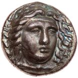 Carian Satraps. Hidrieus. Silver Tetradrachm (15.18 g), ca. 351/0-344/3 BC About. Laureate head of