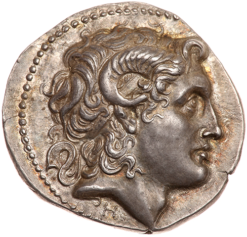 Thracian Kingdom. Lysimachos. Silver Tetradrachm (16.88 g), as King, 306-281 BC. Pergamon, ca. 287/