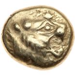 Lydian Kingdom. Ardys to Alyattes. Electrum Trite (4.62 g), ca. 630s-564/53 BC C. Sardis. Head of