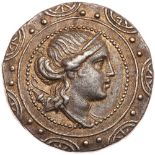 Macedonia, under Roman rule. First Meris. Silver Tetradrachm (16.88 g), ca. 167-. Amphipolis.