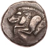 Lycia, Uncertain mint. Silver Stater (9.12 g), ca. 520-470/60 BC Choice VF. Forepart of boar left.