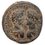 Judaea, Aelia Capitolina (Jerusalem). Marcus Aurelius and Commodus. AE (14.64 g). Æ 23 (14.64 g),