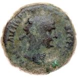 Syria, Trachonitis. Gaba. Trajan. AE (9.26 g), 98-117 CE Fine Fine. Civic year 171 (111/2 CE). [