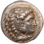 Celtic. Eastern Europe, Imitating Philip III. Silver Tetradrachm (17.23 g), 2nd. Head of Herakles