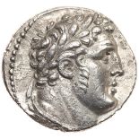 Phoenicia, Tyre. Silver Shekel (13.97 g), ca. 126/5 BC-AD 65/6 EF. Year 1 (126/5 BC). Laureate