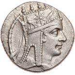 Artaxiad Kingdom. Tigranes II 'the Great'. Silver Tetradrachm (15.61 g), 95-56 B. Antioch on the