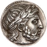 Macedonian Kingdom. Philip II. Silver Tetradrachm (14.24 g), 359-336 BC Superb E. Amphipolis, ca.