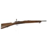 ANGLO-BOER WAR 1899 -1902 - A RARE 'ZAR' DECORATED BOER MODEL 1896 MAUSER CAVALRY CARBINE  (