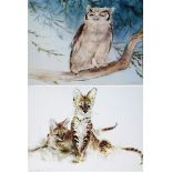 AFTER RALPH THOMPSON a collection of loose unframed wildlife prints 28 x 37cm