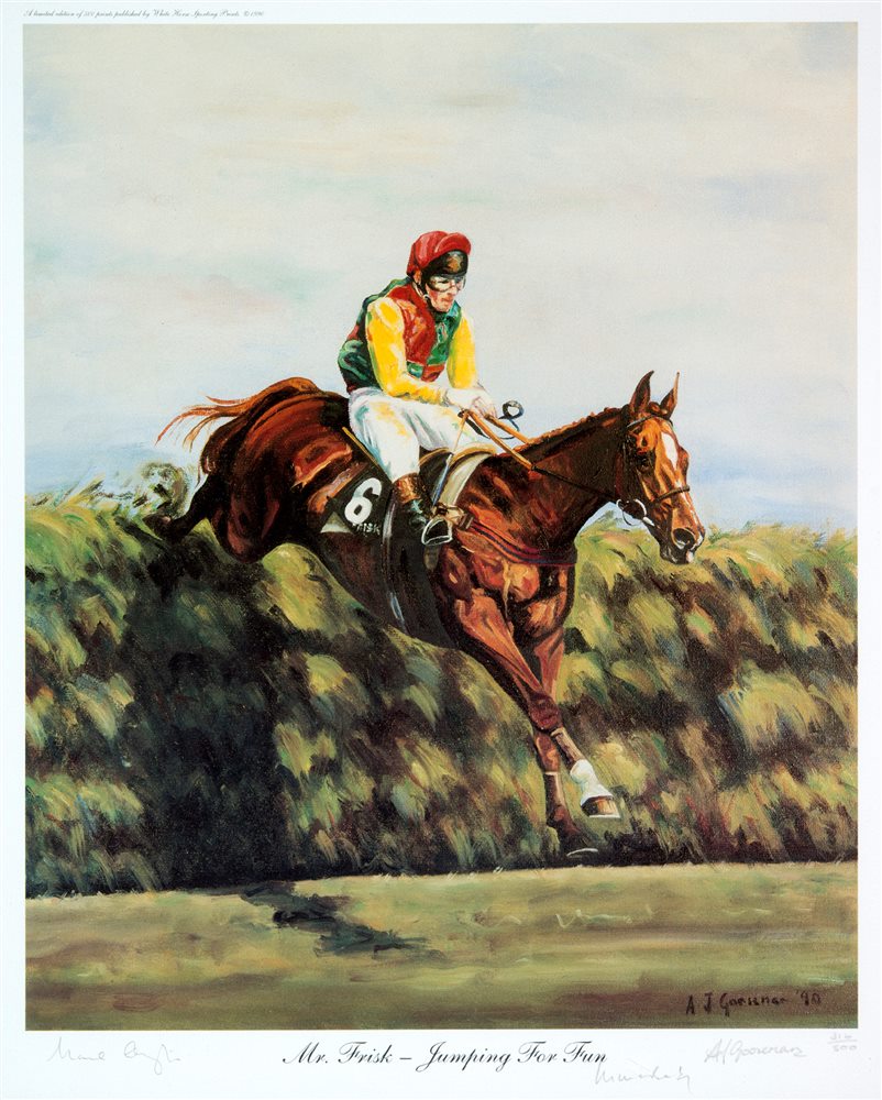 AFTER JOHN ADAMSON 'Nicholas' Colour print, limited edition 500/500, signed in pencil by artist - Image 2 of 2
